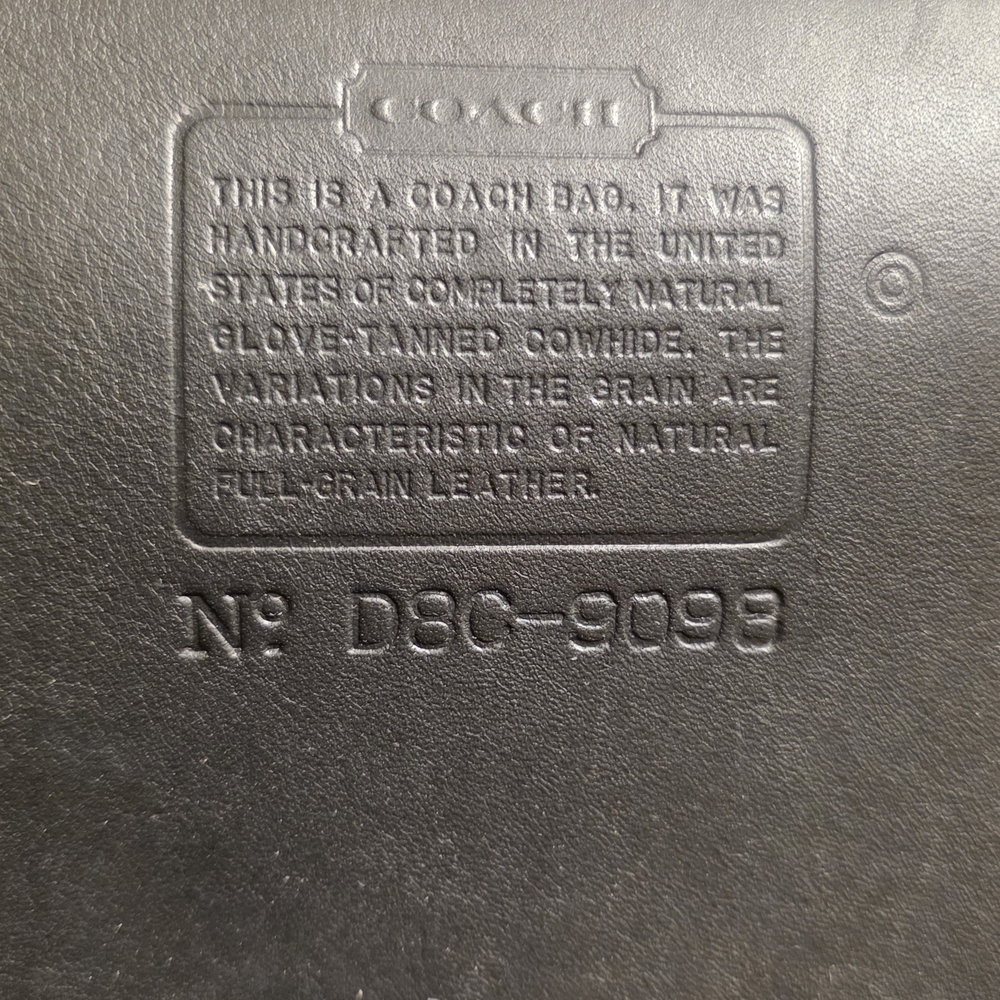 Coach Vintage Tribeca Shopper Shoulder Bag 9098 - Picture 4 of 10